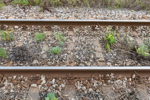 Older  Train Tracks Stock Photos