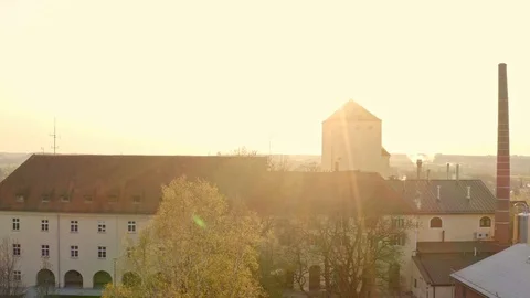 Oldest beer brewery in the world, Weihenstephan, Freising, Bavaria, Germany Stock Footage 106518961