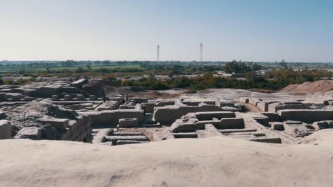 Oldest civilization mohanjodaro Stock Footage 128821847