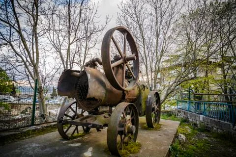 Oldest stream engine Stock Photos