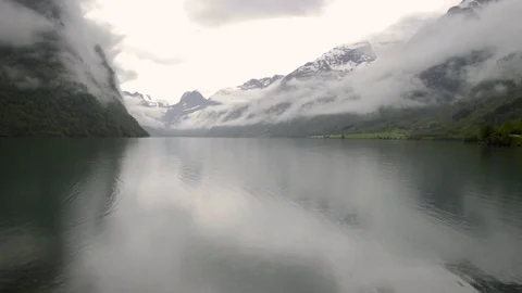 Oldevatnet Stock Footage 76836134