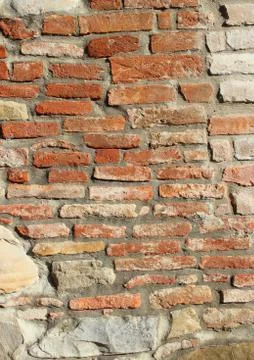 Oldl brick wall Stock Photos