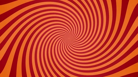 Oldschool Hypno Vortex Animation With Perspective Stock Footage 134782527