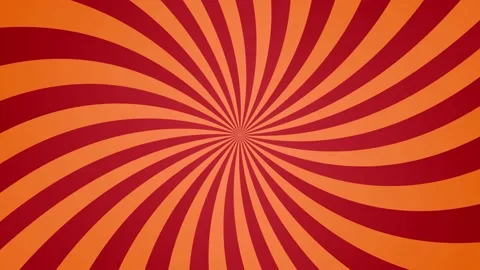 Oldschool Slow Hypno Vortex Animation Stock Footage 134782547