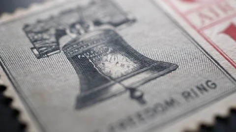 Old Stamps Stock Footage 99979096
