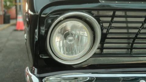 Oldtimer car In Los Angeles Stock Footage 293180857