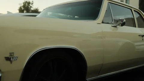 Oldtimer car In Los Angeles Stock Footage 293181101