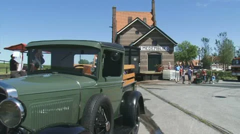 Oldtimer classc car t-ford ford model T 720P Stock Footage 10835810