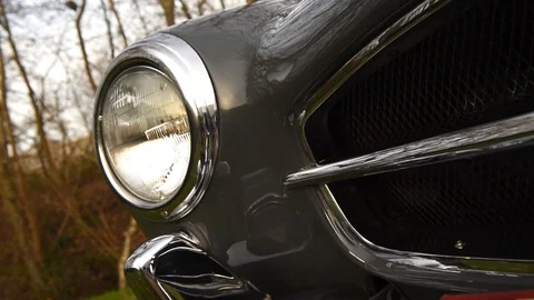 Oldtimer Detail Stock Footage 87174384