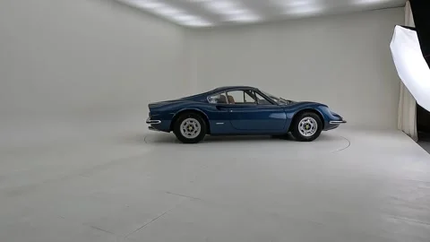 Oldtimer in exhibition Stock Footage 242860066