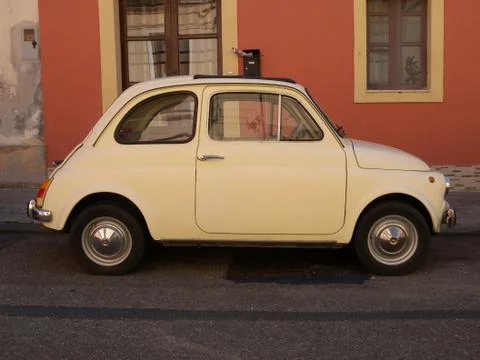 Oldtimer Fiat 500 Stock Photos