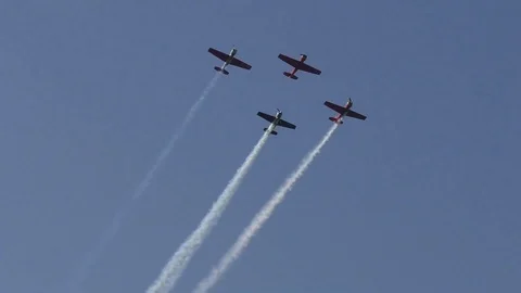 Oldtimer Flugtage 2019 in Hahnweide Stock Footage 116610689
