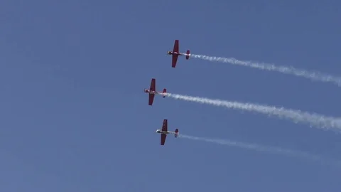 Oldtimer Flugtage 2019 in Hahnweide Stock Footage 116610694