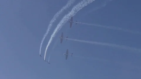 Oldtimer Flugtage 2019 in Hahnweide Stock Footage 116610697