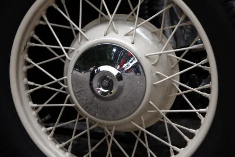 Oldtimer-Rad Stock Photos