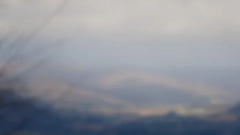 Olean 2x speed overcast sky Stock Footage 255659927