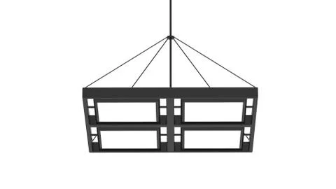 OLED Ceiling Light Illustrazione stock