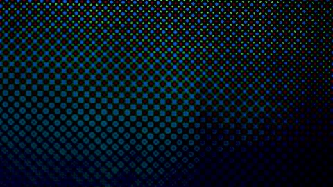 OLED screen display pixel RGB Bayer array under microscope Stock Footage 313624185