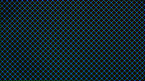 OLED screen display pixel RGB Bayer array under microscope Stock Footage 313624662