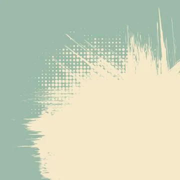 Olg grunge frame circle background Stock Illustration