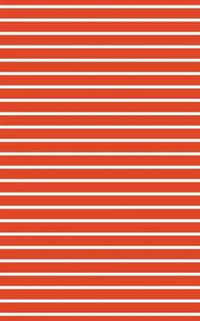 OLGA (1979) “red thin stripes” textile pattern. Illustrazione stock