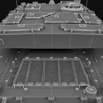 Olifant Mk1B Battle Tank ~ 3D Model #91483464 | Pond5