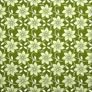 Olive Blossom Repeat Stock Illustration