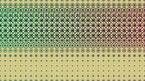 Olive green and beige fruit vaporwave dotted grid texture loop Stock Footage 342239014