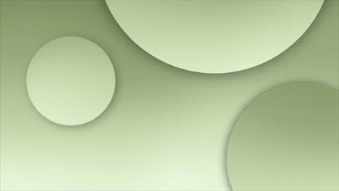Olive green color circular element gradient background Stock Footage 220660266