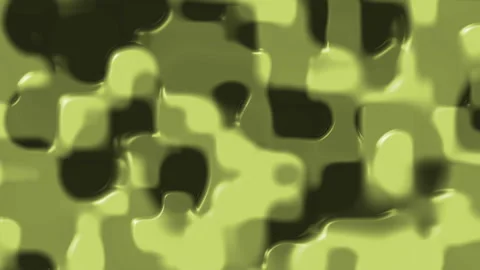 Olive green liquid camouflage texture Stock Footage 314451673