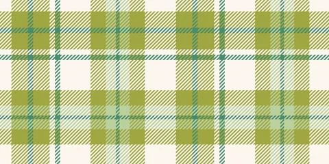 Olive Green Plaid Pattern, Seamless Tartan Checkered Design, Ideal for Fash.. Stock Illustration