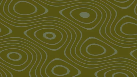 Olive Green Topographic Contour Pattern With Flowing Terrain Lines 스톡 동영상 343464686