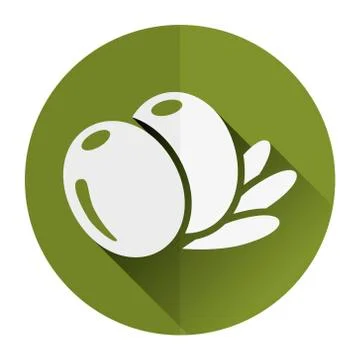 Olive icon Stock Illustration