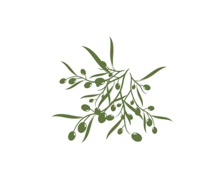 Olive icon vector illustration Illustrazione stock