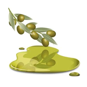 Olive Stock Illustration