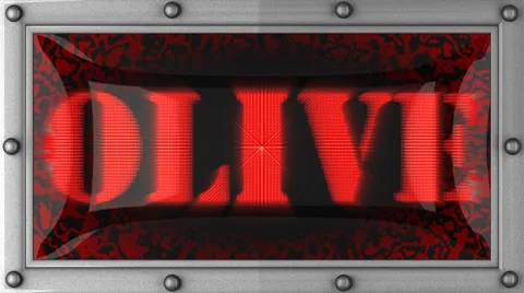 Olive on led Stock Footage 8753393