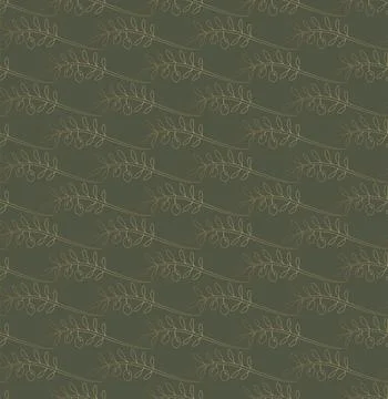 Olive Oil Abstract Seamless Pattern Illustrazione stock