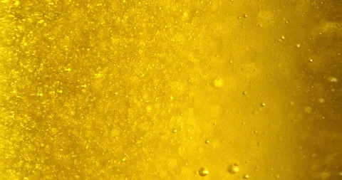 Olive oil with air bubbles. Macro background. Stock Footage 133161158