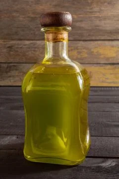 Olive oil bottle Stock Photos