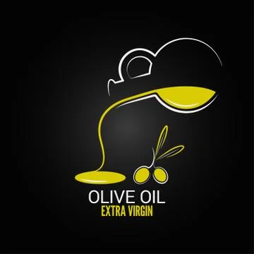 Olive oil design menu background Illustration