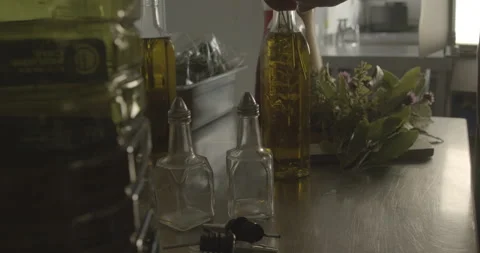 OLIVE OIL Stock Footage 260414738