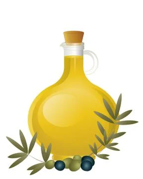 Olive oil Stock Illustration