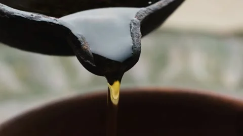 Olive oil macro Stock Footage 164902567