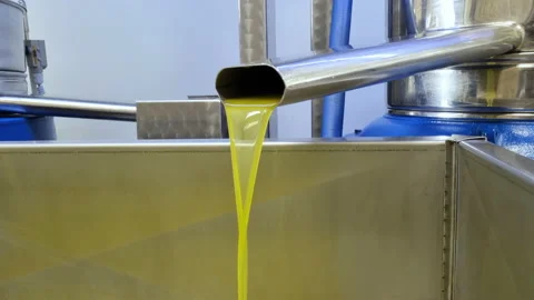 Olive Oil mill industry,extraction machine,extra virgin oil,healthy raw food Stock Footage 221199365