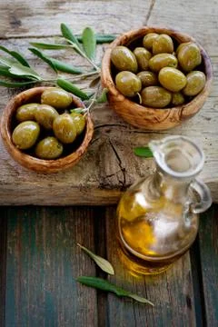 Olive oil Stock Photos