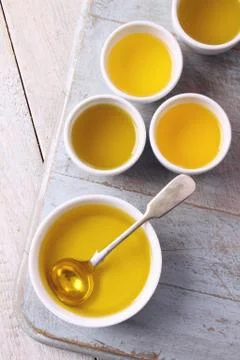 Olive oil selection Stock Photos