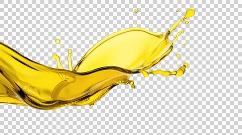 Olive oil splash element Stock Illustration