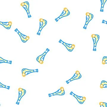 Olive oil vector seamless pattern Stock Illustration