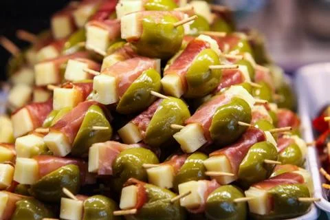 Olive salad Stock Photos