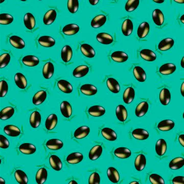 Olive Seamless Pattern. Food Background. Stock Illustration